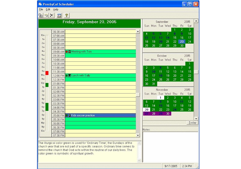 add clock and calendar in desktop for mac